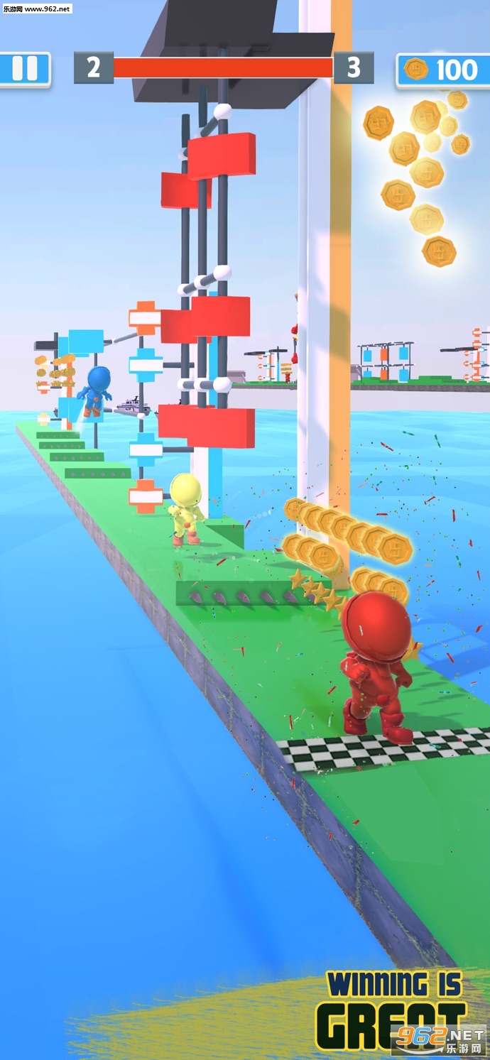 Fun Jetpack Race 3d(Ȥζ������������3D�ٷ���)��ͼ0