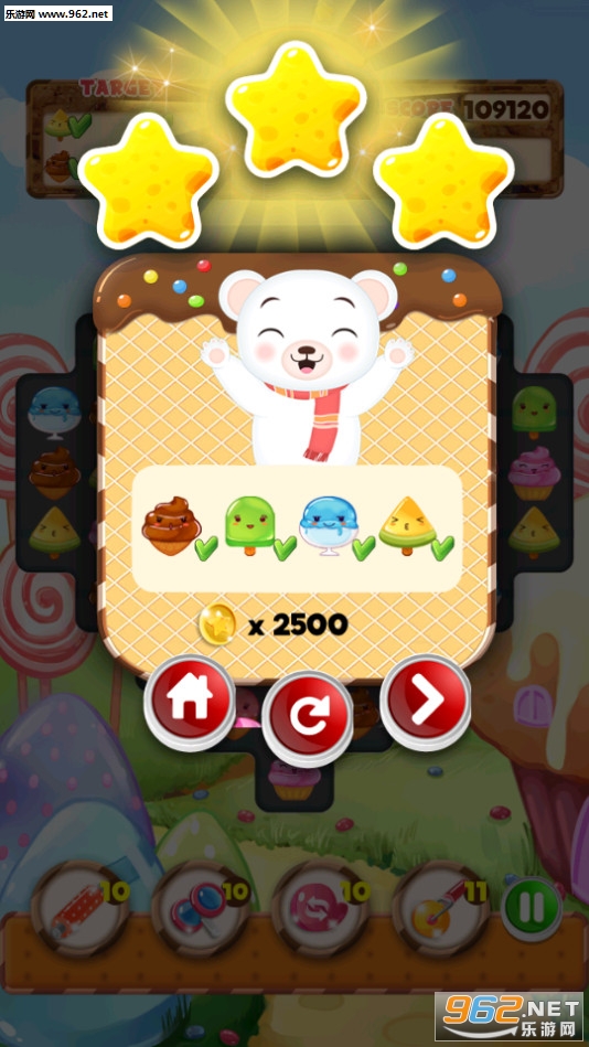 Ice Cream Crush Blast(冰淇淋爆炸安卓版)截图2