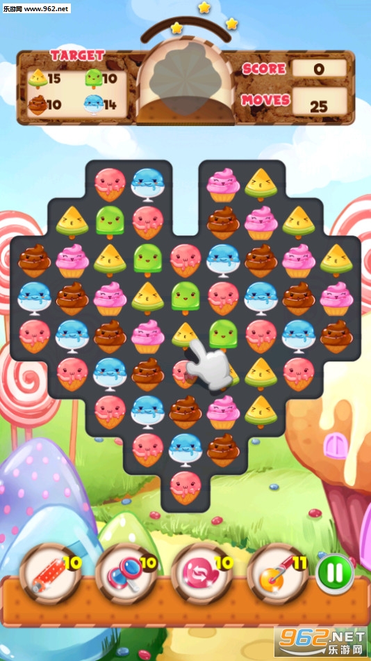 Ice Cream Crush Blast(冰淇淋爆炸安卓版)截图1