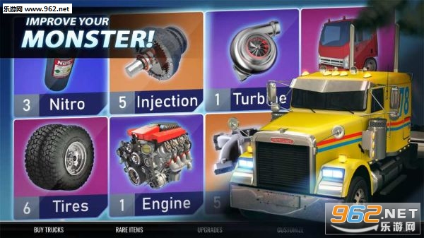 Big Truck Drag Racing(重型卡车拉力赛安卓版)截图0