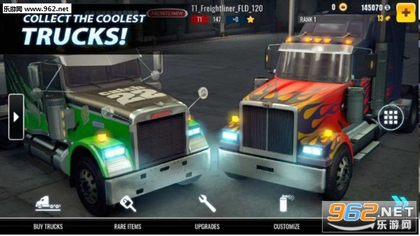 Big Truck Drag Racing(重型卡车拉力赛安卓版)截图2