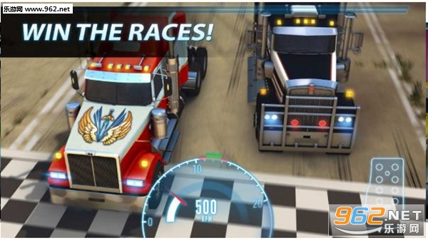 Big Truck Drag Racing(重型卡车拉力赛安卓版)截图3