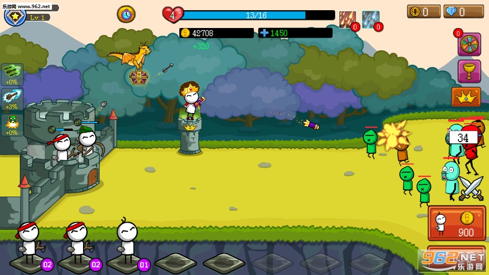 Merge Archer: Tower Defense(�ϲ������ְ�׿��)��ͼ1