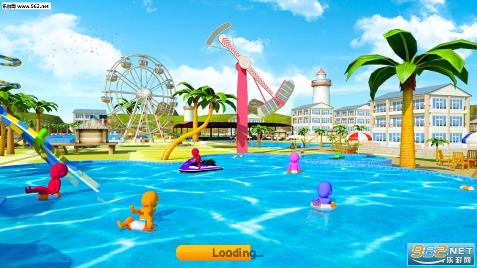 Water Park Aqua Slide Fun(ˮ����԰ˮ�ϻ�����Ȥ��׿��)��ͼ0