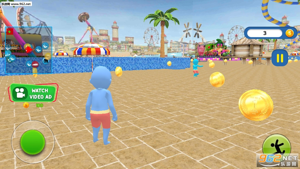 Water Park Aqua Slide Fun(ˮ����԰ˮ�ϻ�����Ȥ��׿��)��ͼ3
