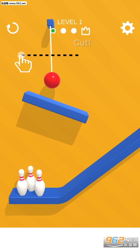 Line Cut Bowling(���߱�����׿��)��ͼ0