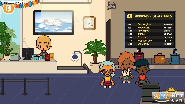 Toca Vacation(托卡树屋游戏完整解锁版)截图1