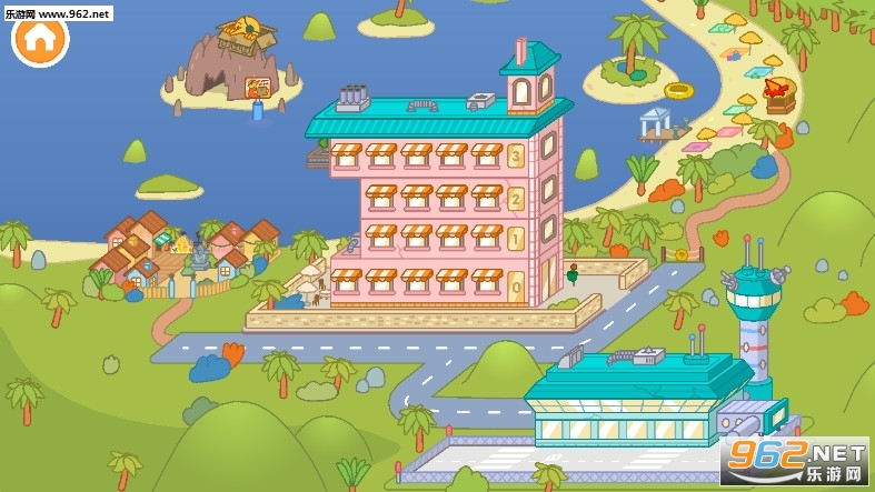 Toca Vacation(托卡树屋游戏完整解锁版)截图2