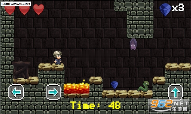 Cave Boy - Dangerous Dungeon(��Ѩ�к�Σ�յĵ��³���Ϸ)��ͼ0