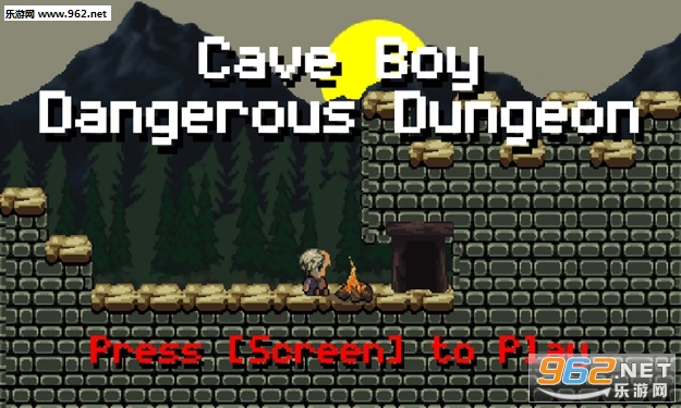 Cave Boy - Dangerous Dungeon(��Ѩ�к�Σ�յĵ��³���Ϸ)��ͼ1