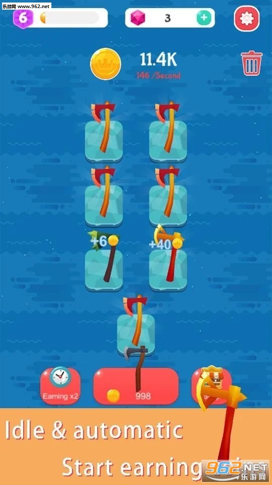 Merge Axe(�ϲ�������Ϸ)��ͼ0