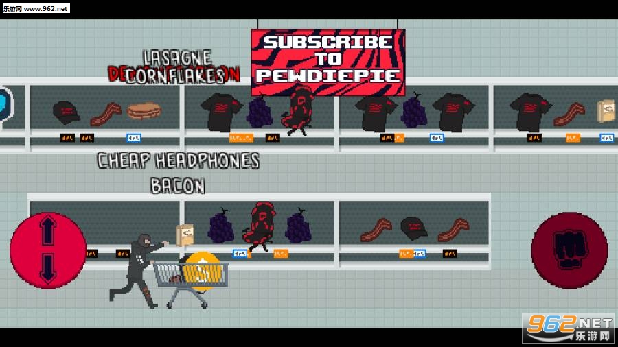 Even PewDiePie Gets Groceries(油管主播疯狂购物安卓版)截图4