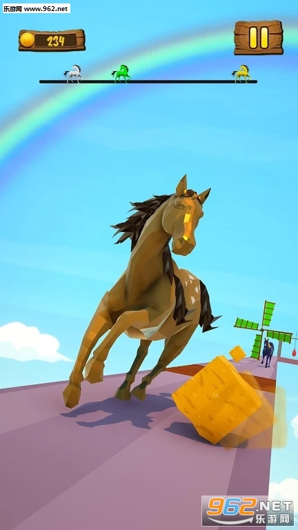 Horse Fun Race 3D(����Ȥζ����3D��Ϸ��׿��)��ͼ1