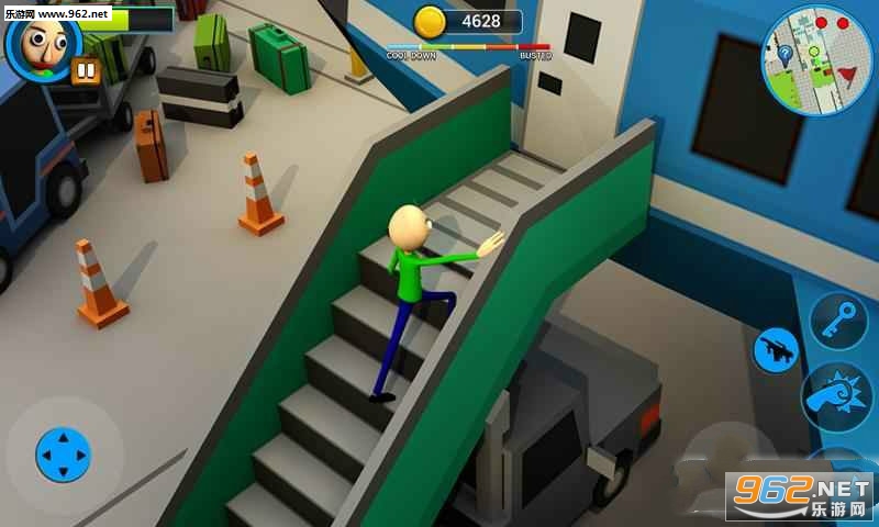 Scary Baldi : Airport Escape Game(包迪老师在野外打学生官方版)截图0