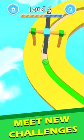 Line Ball Color 3D(线球颜色之路安卓版)截图1