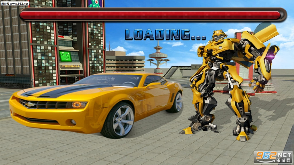Real Robot Car Transformer War(美国机器人汽车战争安卓版)截图0