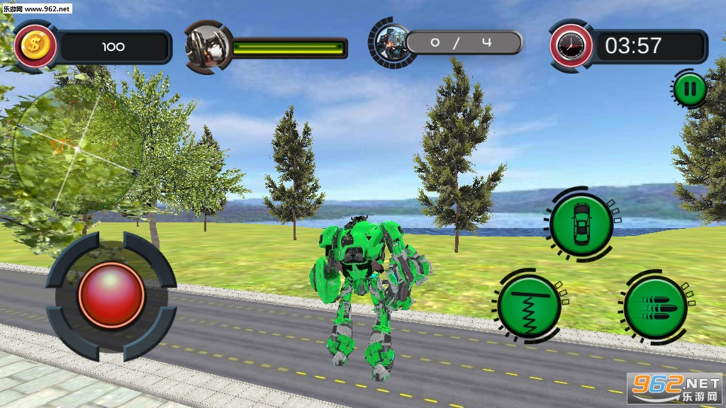 Real Robot Car Transformer War(美国机器人汽车战争安卓版)截图3
