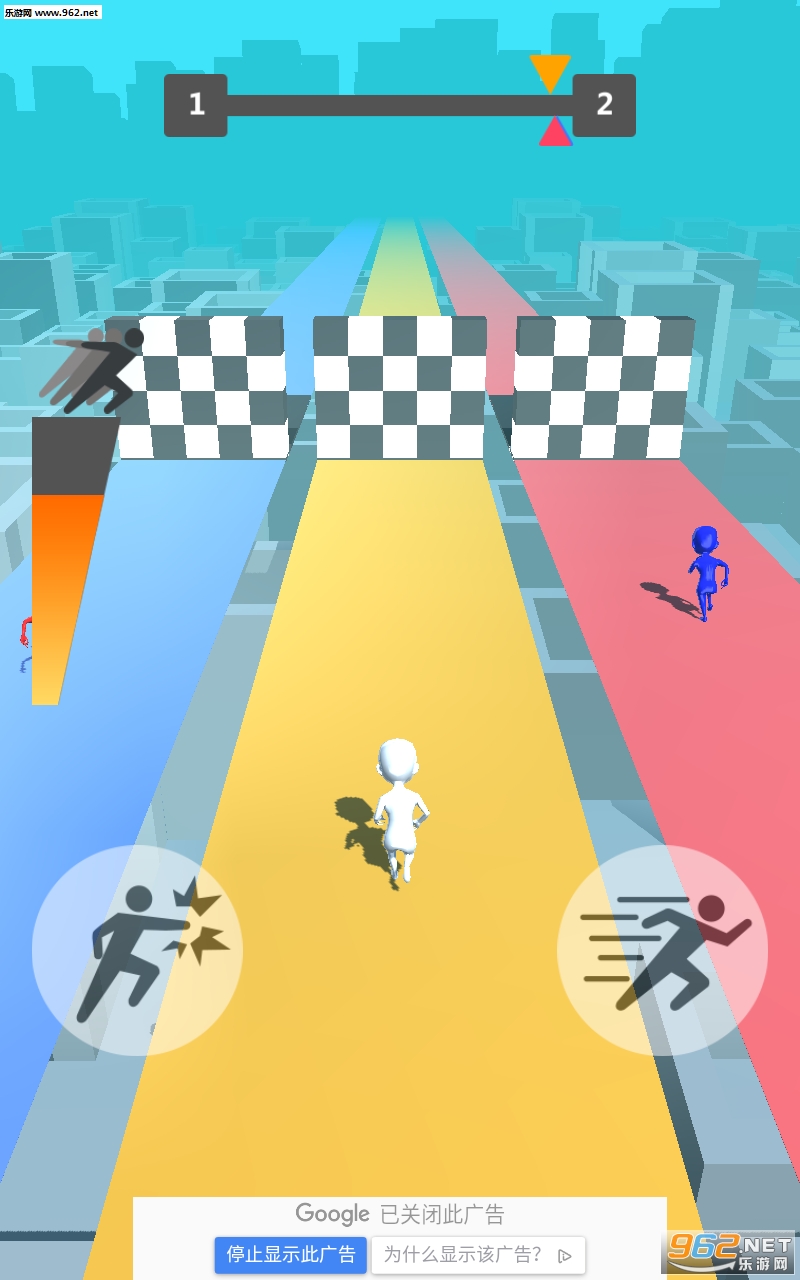 funny run race 3D(��Ȥ���ܲ�����3D��׿��)��ͼ1