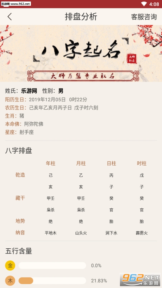 易经宝宝起名大师专业版截图1
