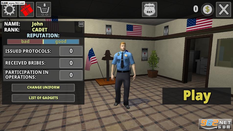Police Cop Simulator. Gang War(���񾯲�ģ�����ֻ�����Ϸ)��ͼ1