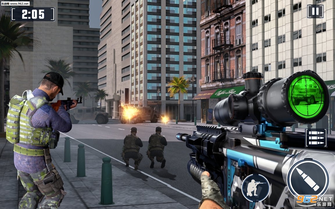 Real Sniper Shooter(�����ľѻ����ְ�׿���İ�)v18��ͼ0