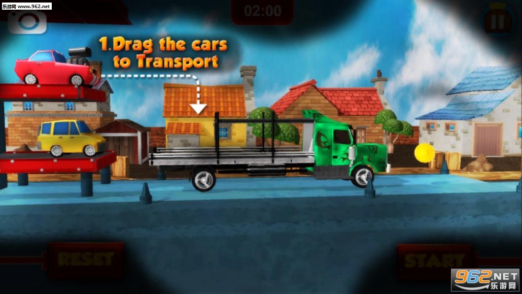Car Transporter 3D(大卡车运小汽车游戏)截图2