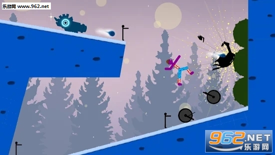 Stickman Dismounting Falling(����˻ٻ�ģ������׿��)��ͼ2