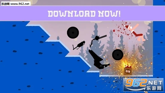 Stickman Dismounting Falling(����˻ٻ�ģ������׿��)��ͼ3