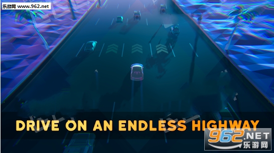 Highway Racer Free Ride(霓虹超级跑车游戏)截图1