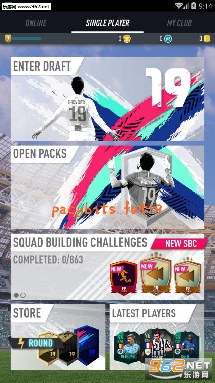 pacybits fut19足球俱乐部19官方版 pacybits fut19足球俱乐部19官方版