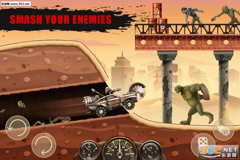 山地僵尸比赛(Hill Zombie Racing)安卓版截图2