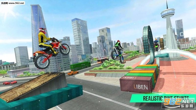摩托车特技大师(Bike Stunts Master)安卓版截图1