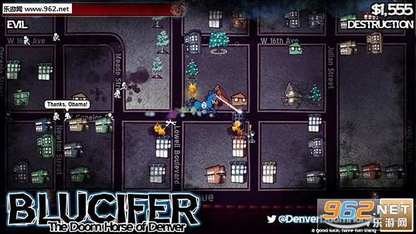 Blucifer(丹佛的蓝野马手游)截图0