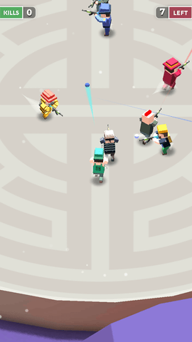 彩弹混乱大作战官方版(Paintball.io)截图0