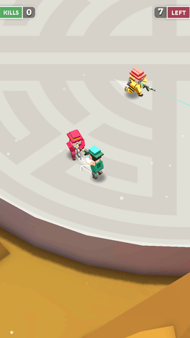 彩弹混乱大作战官方版(Paintball.io)截图2