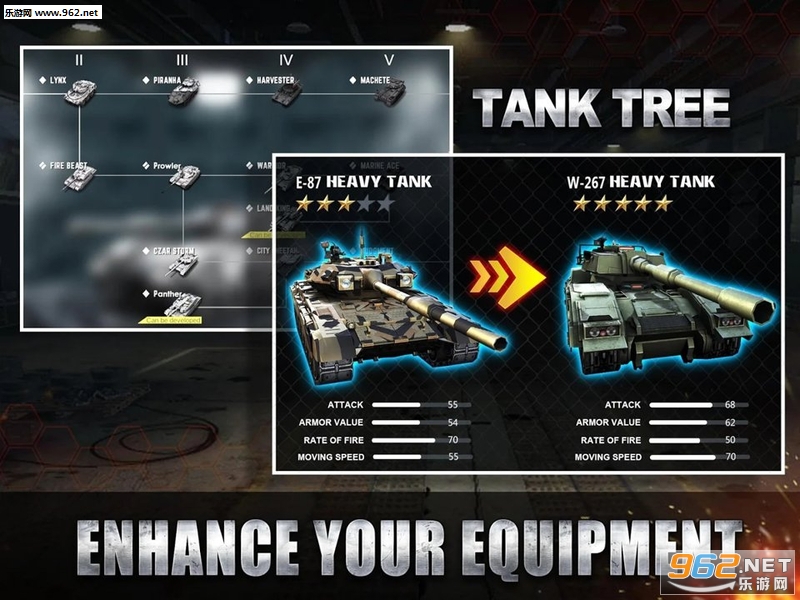 坦克打击安卓版(Tank Strike)截图0