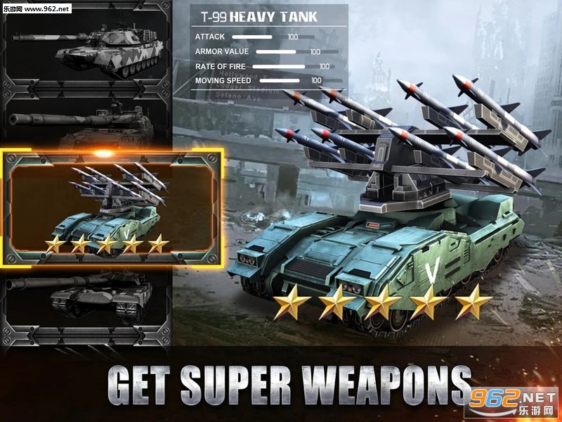 坦克打击安卓版(Tank Strike)截图3