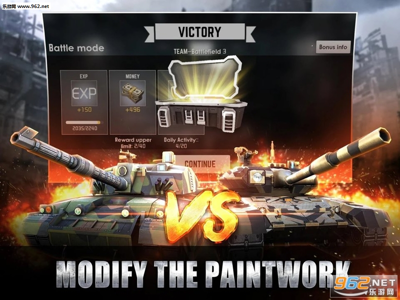 坦克打击安卓版(Tank Strike)截图4