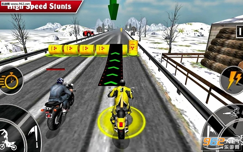 ����Ħ�г���׿��(Death Race Stunt Moto)��ͼ0