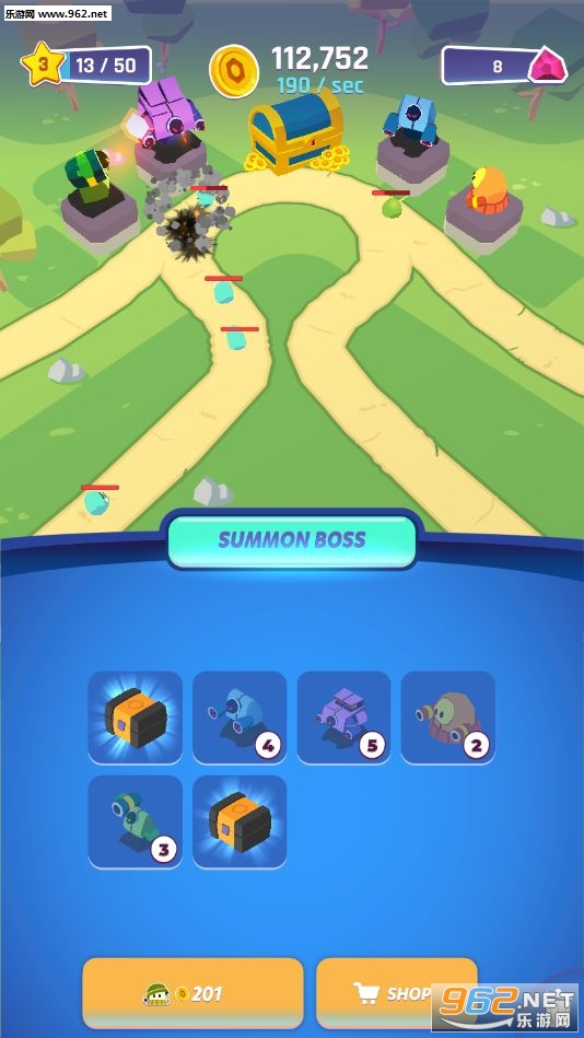 �ϲ�����������Merge Tower Bots��׿��v1.0��ͼ0