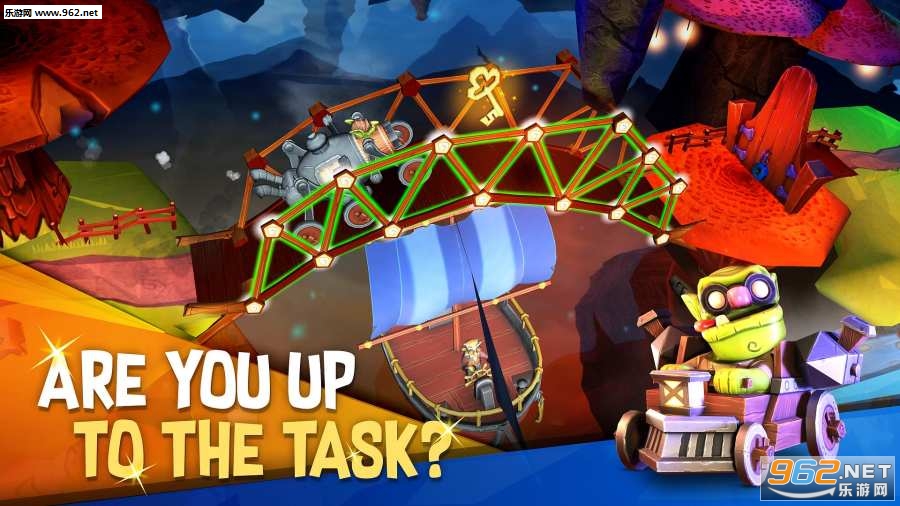Bridge Builder Adventure(桥梁建造者冒险安卓版)截图0