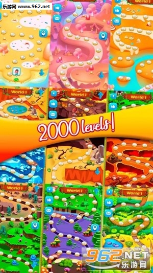����������׿��(Gummy World Match 3)��ͼ3