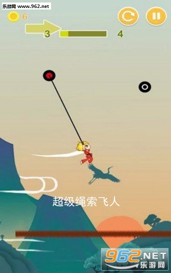 超级绳索飞人安卓版 超级绳索飞人安卓版