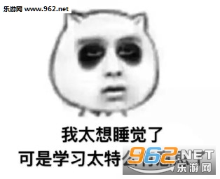 你熬夜都不学习的吗表情包