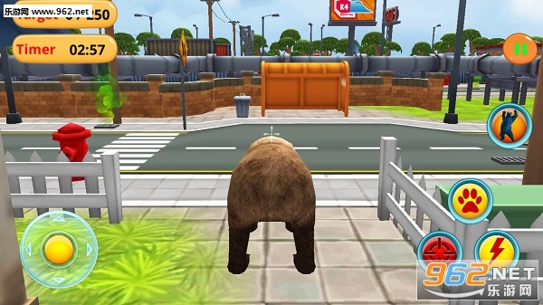 Wild Bear City Rampage Animal Attack(Ұ���ж��﹥����׿��)v1.0(Wild Bear City Rampage Animal Attack)��ͼ1