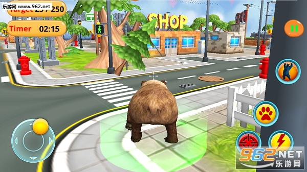 Wild Bear City Rampage Animal Attack(Ұ���ж��﹥����׿��)v1.0(Wild Bear City Rampage Animal Attack)��ͼ2