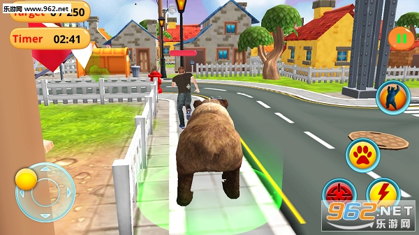 Wild Bear City Rampage Animal Attack(Ұ���ж��﹥����׿��)v1.0(Wild Bear City Rampage Animal Attack)��ͼ3