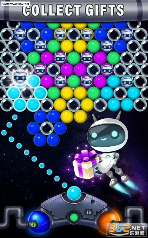 Bubble Bot Rescue(泡泡龙机器人救援官方版)截图1