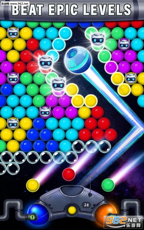Bubble Bot Rescue(泡泡龙机器人救援官方版)截图2