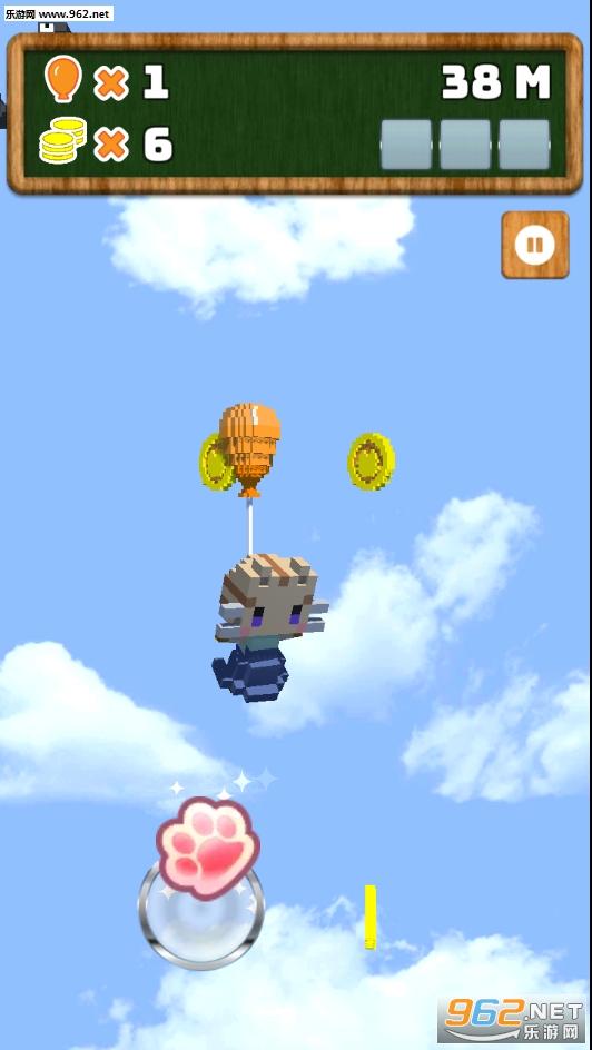風船にゃんこ(天空与猫与气球安卓版)截图0